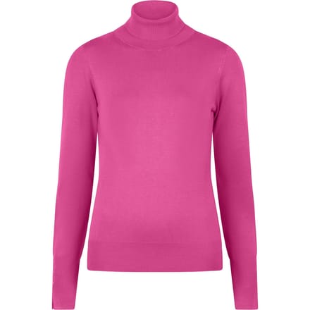 EsQualo Sweater Turtle Neck Pink Größe: S | Pullover Outlet | Damen | Rosa