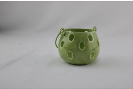 Lantaarn S groen 11x11x8,5cm