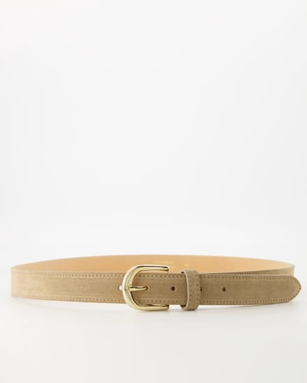 Teatro - Suus - Riem - Suede - Leer - Goudkleurig - Zand - 85 cm