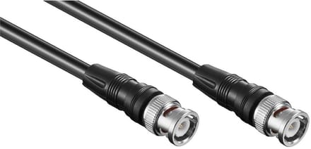 BNC (m) - BNC (m) kabel - RG59 - 75 Ohm / zwart - 25 meter