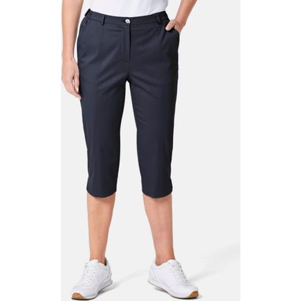 Capri CARLA van satijn - marine - Gr. 52 van Goldner Fashion