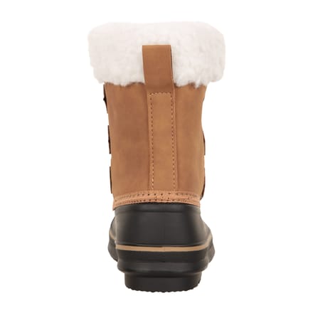 Mountain Warehouse Adaptieve sneeuwlaarzen voor peuters (Bruin)