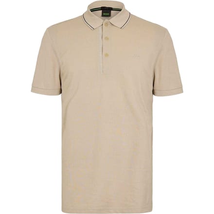 Boss Heren Paule 4 Poloshirt (Licht Beige)