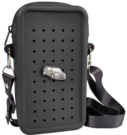 Gifty - Siliconen crossbodytas zwart - UNI