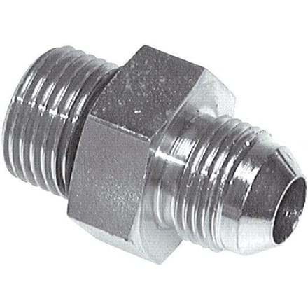 JIC  Dubbele Nippel M22 X 1.5 X UNF 7/8''-14 RVS FKM 210bar