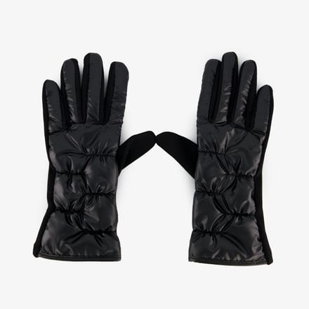 Dames PU handschoenen zwart