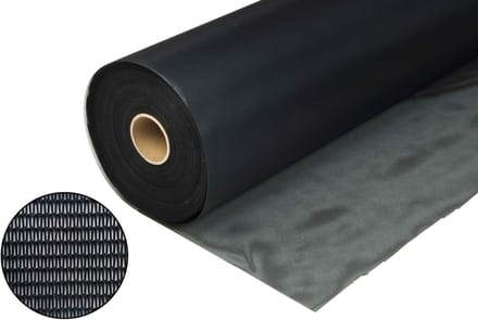 Anti-pollengaas 120 cm zwart