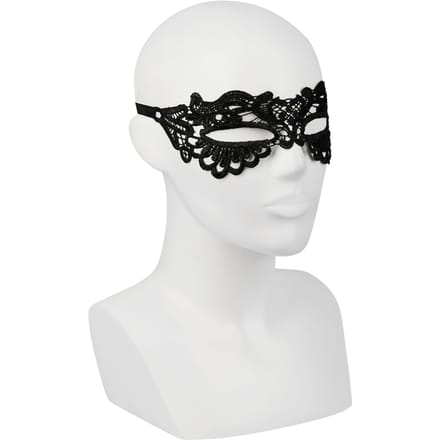 Amorable by Rimba - Kanten Oogmasker - One Size - Zwart