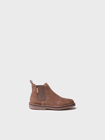 Chelsea boots voor kinderen van suède | CORA-SY