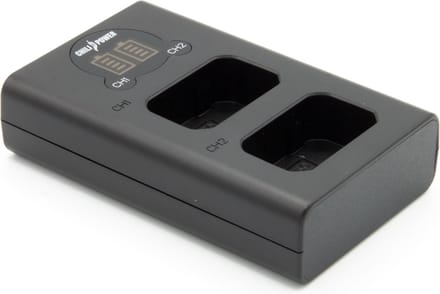 ChiliPower Sony NP-FW50 dubbellader voor 2 camera accu's (tegelijk)