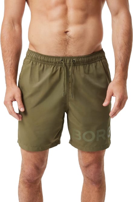 Bjorn Borg Zwembroek Army Groen Maat XL - Heren
