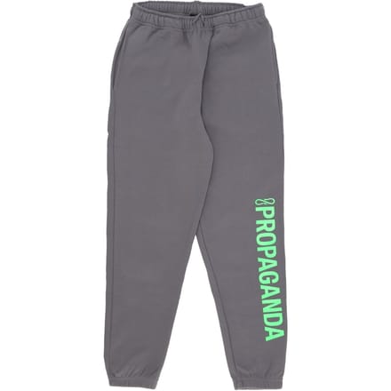 Heren joggingbroek trainingsbroek verticaal logo joggingbroek grijs
