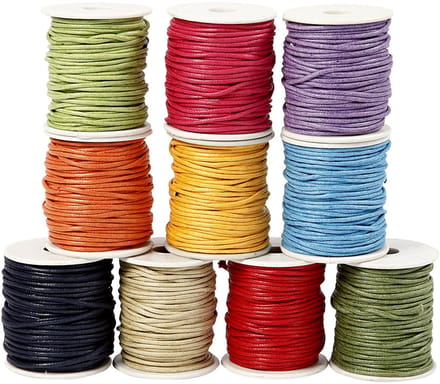 Creativ Company Katoenkoord Set 2 mm Multi 10x25 m