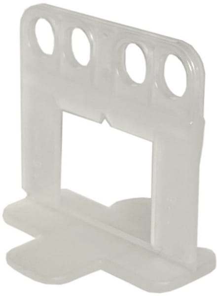 150x Tegelnivelleringsclips 1,5mm voor Vloeren