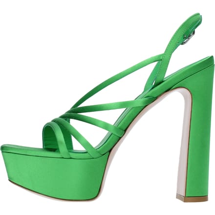 Le Silla groene sandalen