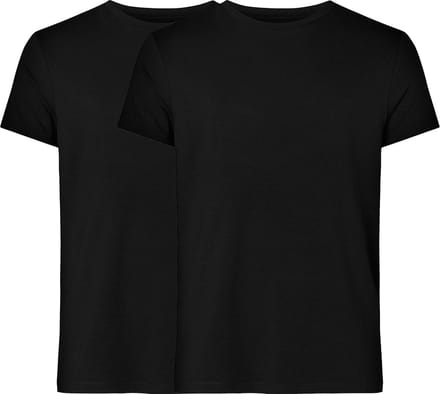 Resteröds Heren onder t-shirts 2 pack Bamboo