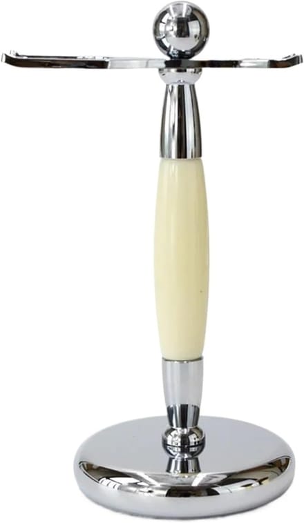 Scheerstandaard - Scheerhouder - Ordelijk Scheren - Stabiele Basis - 32mm - Wit