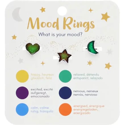 Sfeerring Rex London Heart, Star & Moon (x3)
