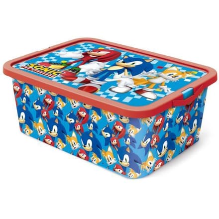 Sonic The Hedgehog Storage Click Box 13l Opbergen
