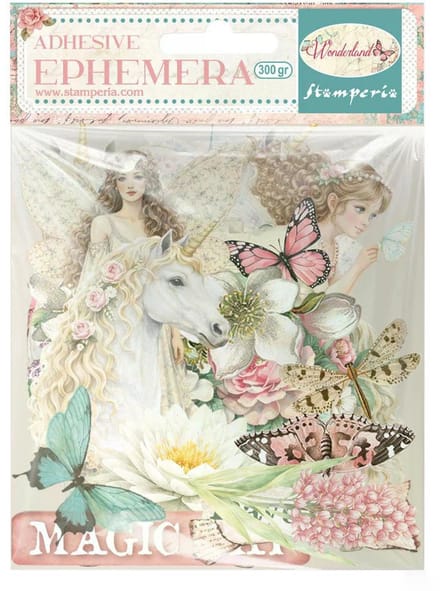 Stamperia - Wonderland Ephemera (41pcs) (DFLCT82)