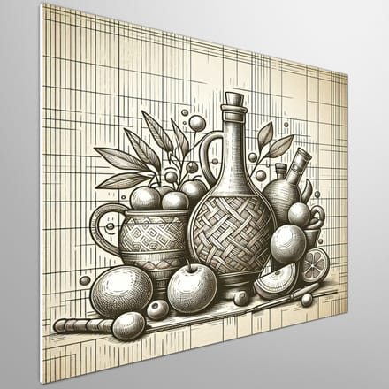 Kunstprint | Wanddecoratie | Forex | 100 × 100 cm