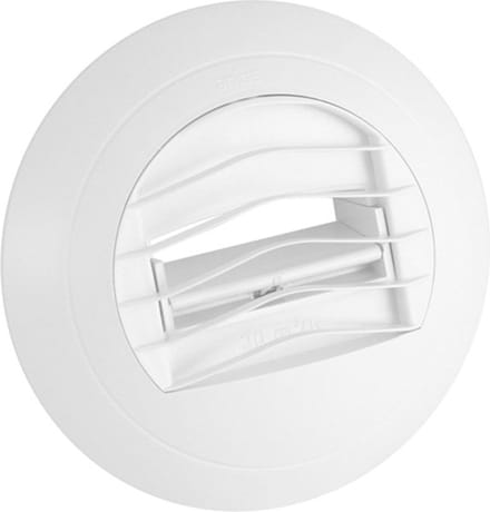 Nedco BV Zelfregelend afzuigventiel AlizÃ© 60 PP, kunststof wit