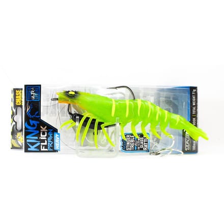 Chasebaits Flick Prawn King Heavy 180 mm 71 gram Zinkend Aas 08 (6239)