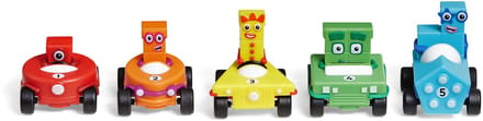 Learning Resources Numberblocks Mini voertuigen set - educatief speelgoed. - 3+
