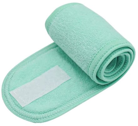 Finnacle - Make-up Haarband - Badstof - Klittenband - 1 stuk - Groen