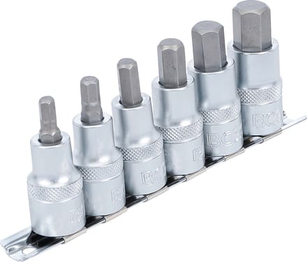 BGS Dopsleutelbitset 1/2 INBUS 6 - 14 mm 6 delig