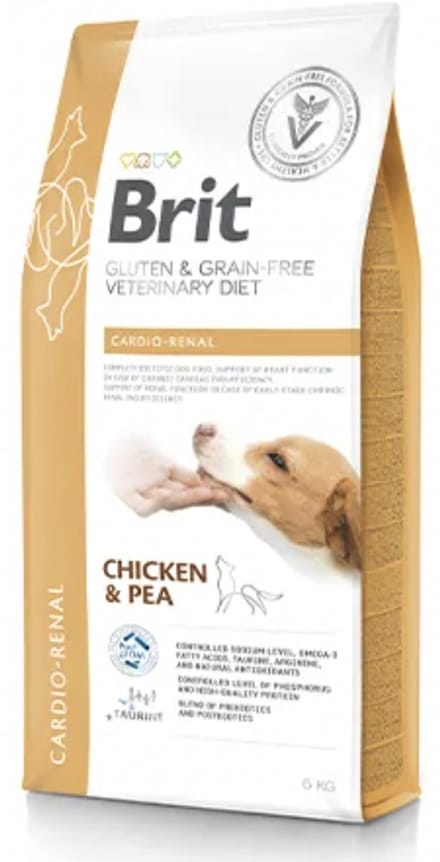 Brit GF VD – Dog – Cardio-Renal 6 kg
