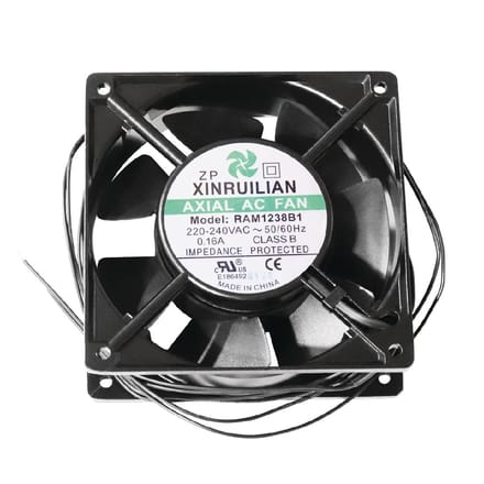 Polar ventilatormotor