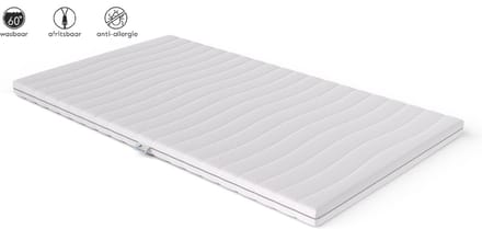 Topdek Matras - Topper Hydro Hotel Deluxe 90x200 7 cm dik
