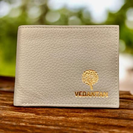 Portemonnee - Leer - Luxe - Vedantan - Grijs - Heren - Cadeau - Feest - Kerst - Wallet - Mannen - Gift for Men