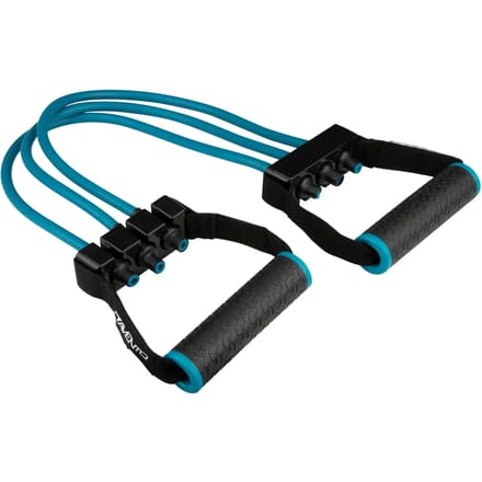Avento Fitness Borst Expander - Verstelbaar - Blauw - Lengte ca. 60 cm