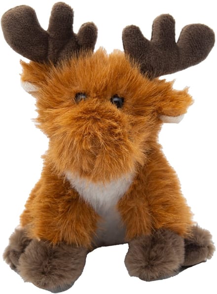 Cute since 1999 - Knuffel Rendier - Hurkende Rendier speelgoed - Baby knuffel - 14cm