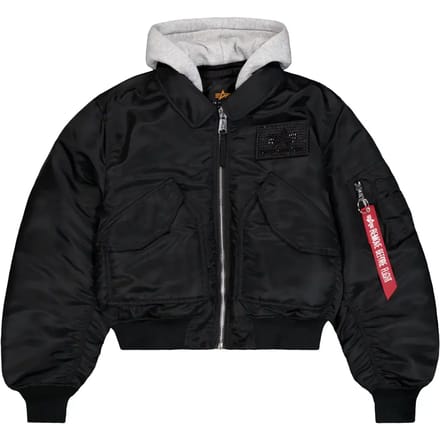 Dames bomber met capuchon Alpha Industries CWU-45/P