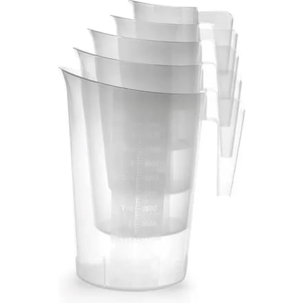 Set van 5 pro maatbekers Lacor