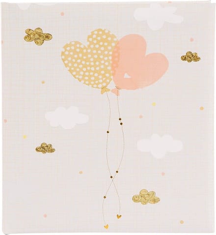 Goldbuch Ballooning Hearts gastenboek 23x25