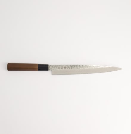 Roestvrijstaal Kookmes – Sashimi – Gehamerde Stijl – 21 cm