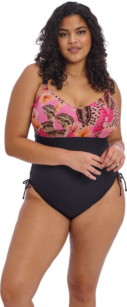 Elomi CABANA NIGHTS NON WIRED SWIMSUIT Dames Badpak - Multi - Maat 80I/J