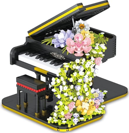T-O6.1 650 Mini Building Blocks Flower Piano - 2080pcs