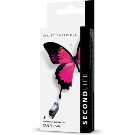 SecondLife - Canon PGI 5 Black
