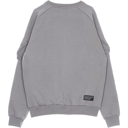 Retrofuture Sweatshirt Grijs herensweatshirt met ronde hals