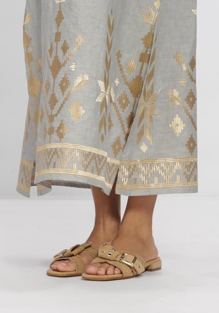STEFANO LAURAN 25037 Slippers - Dames - Beige - Maat 42