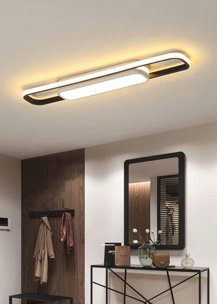 Moderne LED Plafondlamp met Bewegingssensor en Daglichtsensor voor Binnen