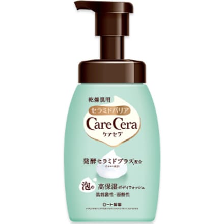 Rohto Mentholatum - Care Cera High Moisturizing Foam Body Wash - 450ml