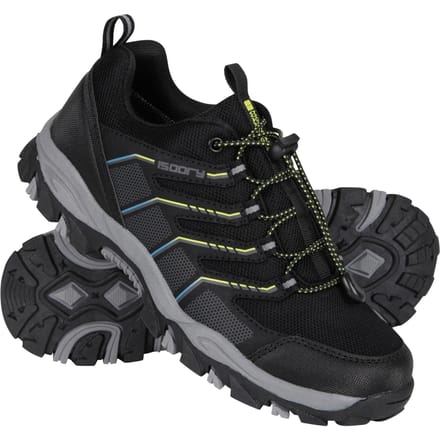 Mountain Warehouse Kinderen/Kinderen Bolt Waterdichte Trainers (Zwart)