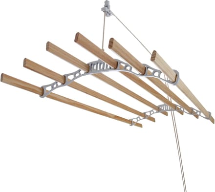 Droogrek Ophangbaar - Plafond Wasrek - Wit - 1.5m