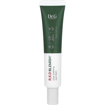 Dr. G, Anti-Imperfections Rouges, Baume Ciblé Apaisant Clair, 30ml (1,01 fl oz) white